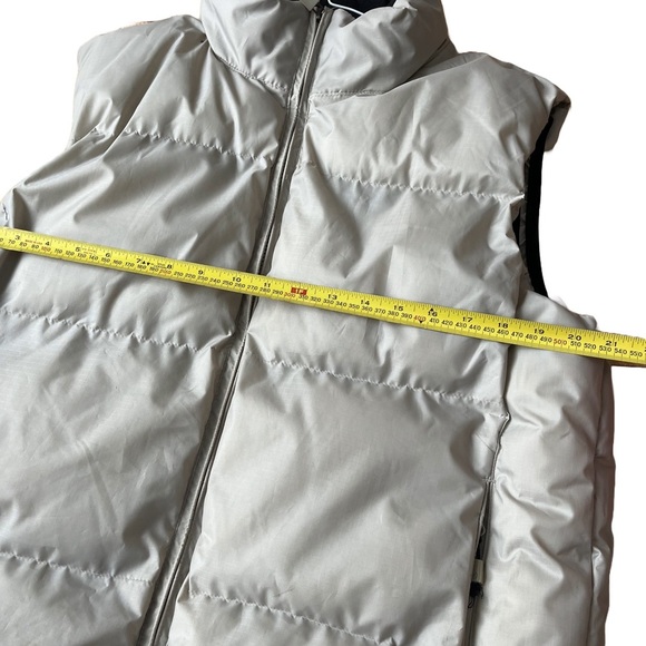 Fahrenheit winter puffer vest neutral beige with pockets - Picture 9 of 10